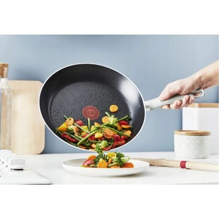 Patelnia 24cm Tefal Air Cook Titanium Thermo Signal
